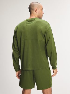 Mesh Long-Sleeve Top