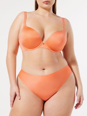 NEW Microfiber No-Show Thong Panty