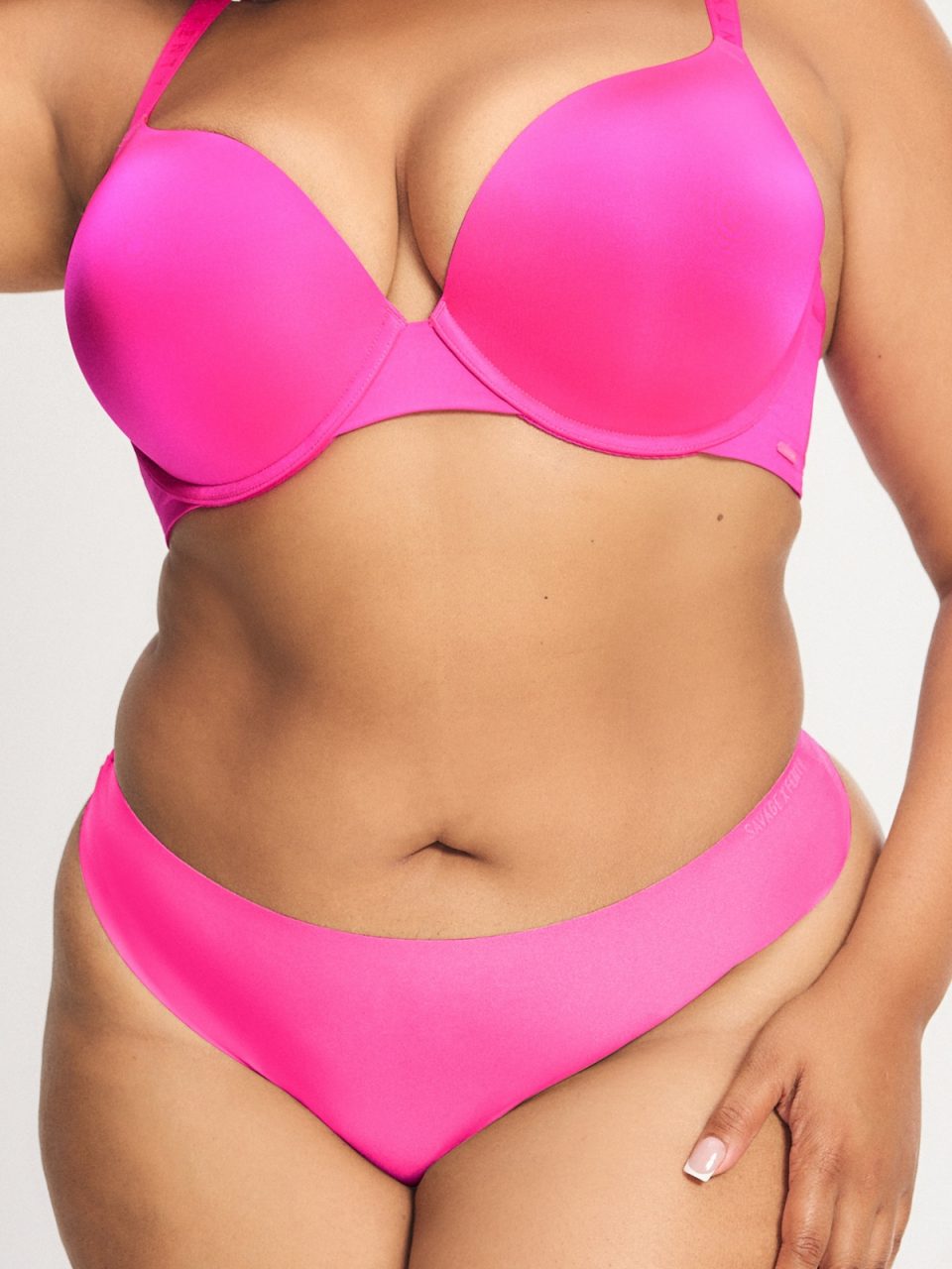 NEW Microfiber No-Show Thong Panty