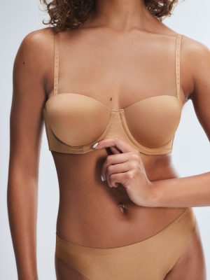 NEW Microfiber Strapless Bra