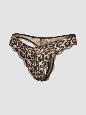 On The Prowl Lace Thong Panty