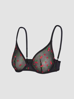 Puff Stars Unlined Demi Bra