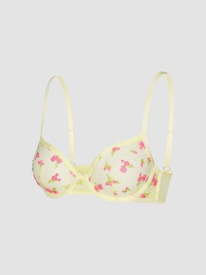 Puff Stars Unlined Demi Bra