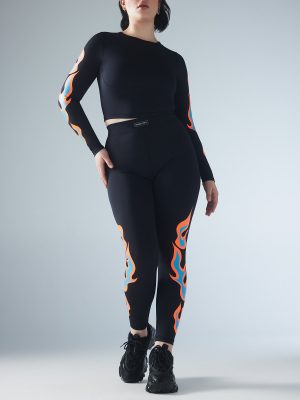 Racer X High-Waist Legging