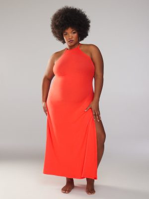 Rib Essentials Maxi Slip