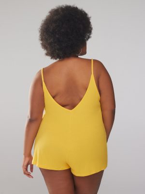 Rib Essentials Romper