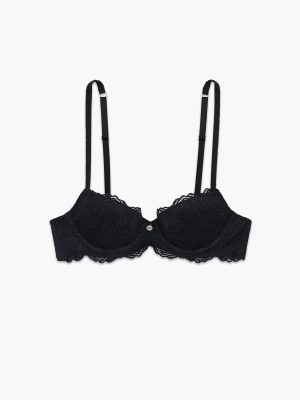 Ripple Effect Lace Padded Balconette Bra
