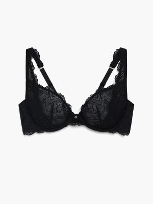 Ripple Effect Lace Unlined Plunge Bra