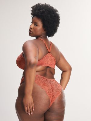 Romantic Corded Lace Brazilian Panty