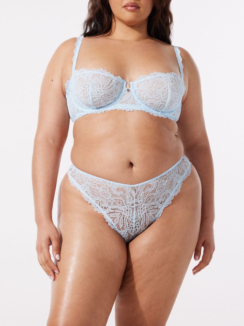 Romantic Corded Lace Brazilian Panty