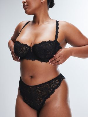 Romantic Corded Lace Brazilian Panty