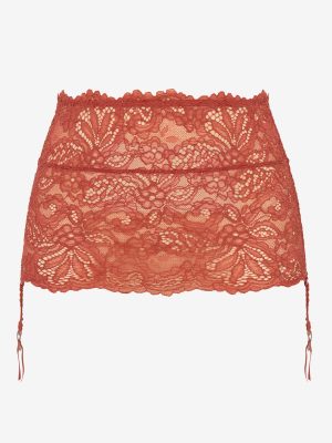 Romantic Corded Lace Garter Skirt