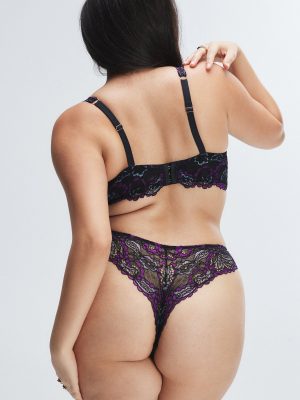 Romantic Corded Lace Brazilian Panty