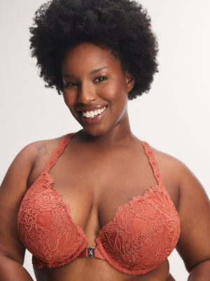 Romantic Corded Lace Push-Up Bra