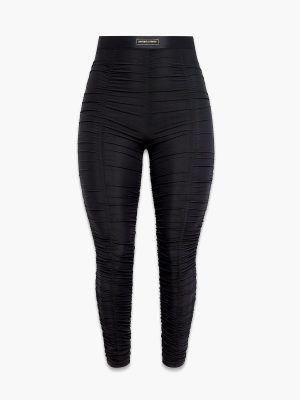 Ruche Hour High-Waist Mesh Legging