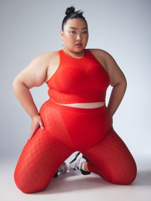 Run 2 You High-Waist Mesh Legging