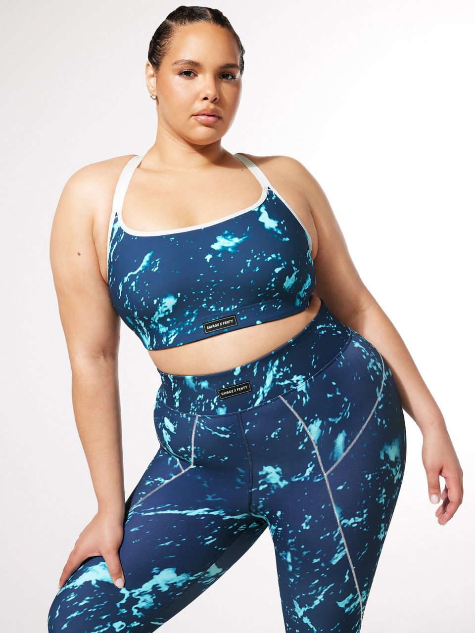 Running Hot Low-Impact Lace-Up Sports Bra