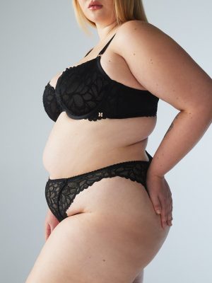 Savage Not Sorry High-Leg Lace Brazilian