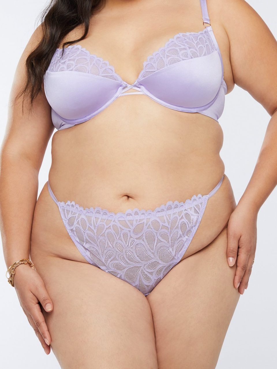 Savage Not Sorry Lace String Thong