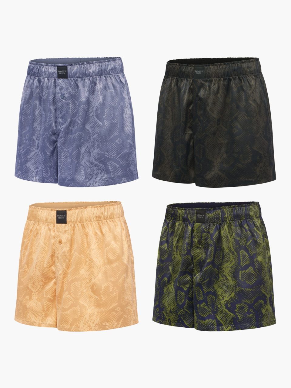 Savage X Satin 4-Piece Boxer Set