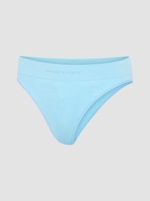 Seamless Floral High-Waist Bikini Panty