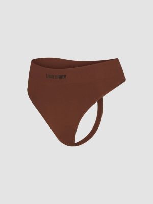 Seamless High-Waist Thong Panty