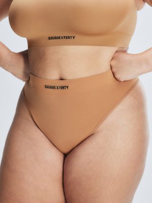 Seamless High-Waist Thong Panty