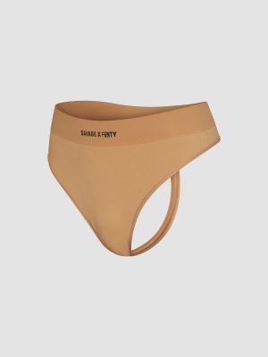 Seamless High-Waist Thong Panty