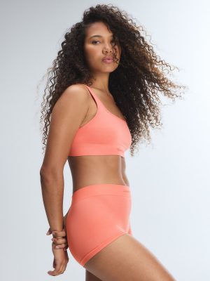 Seamless Scoop-Neck Bralette