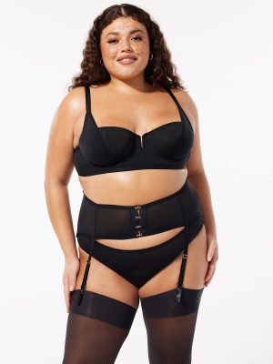 See Thru U Garter Belt