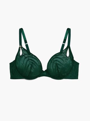 Shadowplay Lace Unlined Plunge Bra