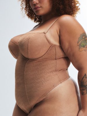 Signature Script Underwire Teddy