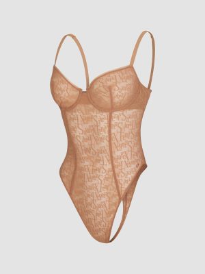 Signature Script Underwire Teddy