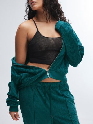 Signature Script Velour Pintuck Pant