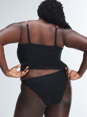 Sleek Stitch Modal Rosette-Trim Sleep Cami