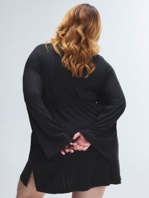 Sleek Stitch Modal Sleep Short Robe