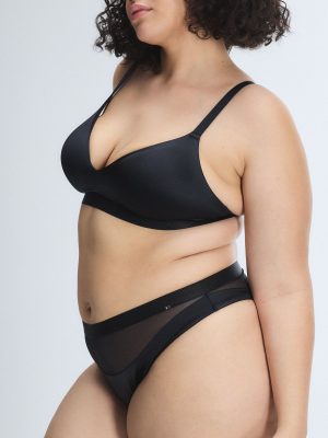 Slipper Satin Brazilian Panty