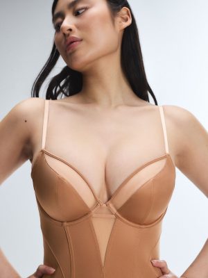 Slipper Satin Underwire Dress