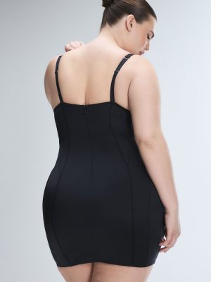 Slipper Satin Underwire Dress