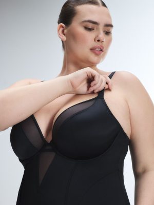 Slipper Satin Underwire Dress