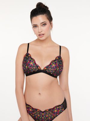 Steamy Floral Lace Bralette