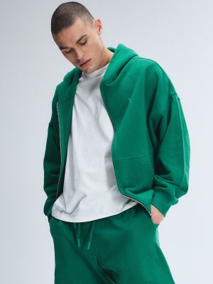 Terry Zip-Up Hoodie