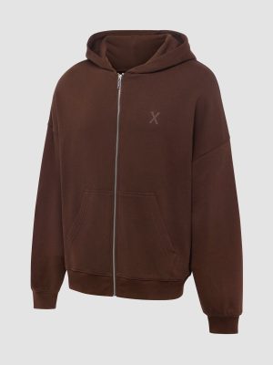 Terry Zip-Up Hoodie