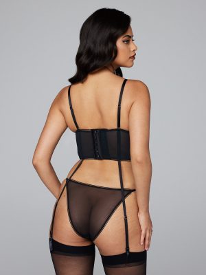 Vigilante Vamp Mesh Padded Bustier