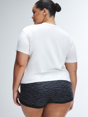 Weekender Jersey Shrunken Graphic Tee