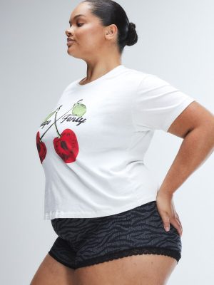 Weekender Jersey Shrunken Graphic Tee