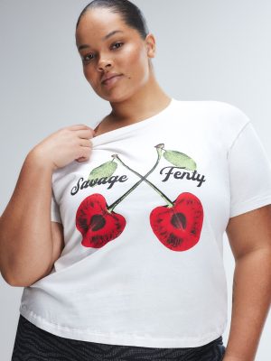 Weekender Jersey Shrunken Graphic Tee