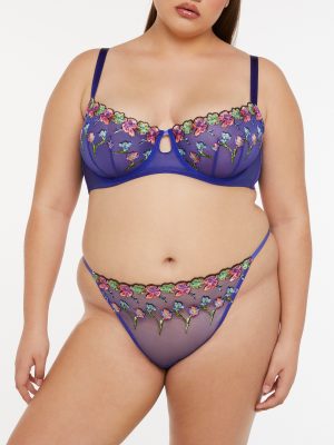 Western Wildflower String Bikini Panty