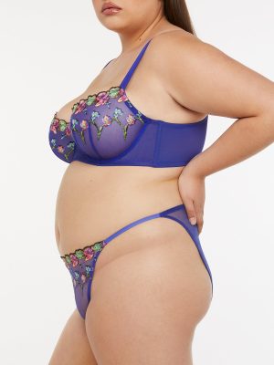 Western Wildflower String Bikini Panty