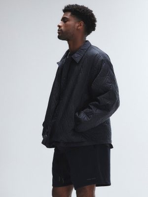 Woven Quilted Jacket